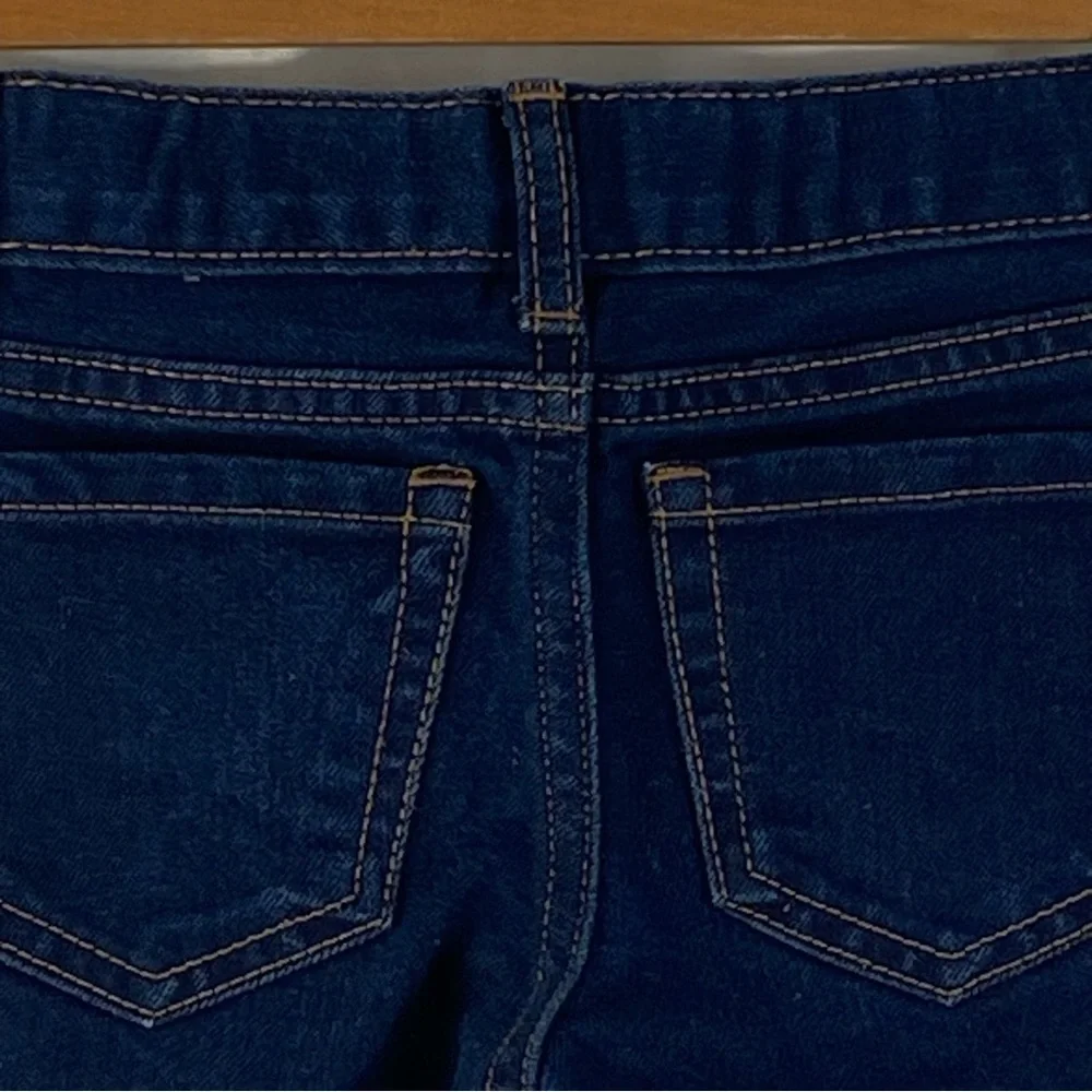 The Children’s Place Girl Skinny Dark Blue Jeans Waist Adjustable Band Size 6